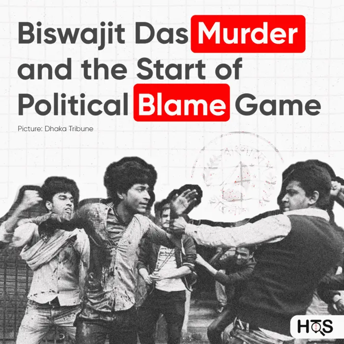 Biswajit Das Murder and the Start of Political Blame Games